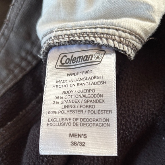 Coleman Men's Black work pants - Picture 14 of 15